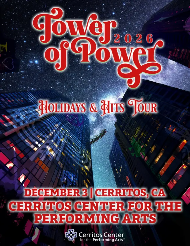 Tower Of Power live tour poster 2026